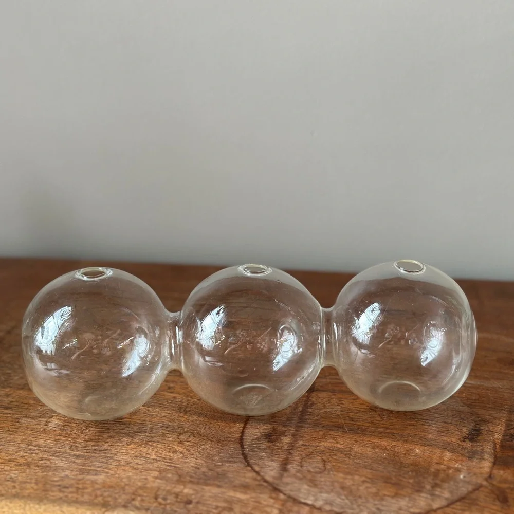 Plant Propagation Glass Bubble Vase Decor - Picture 3 of 6